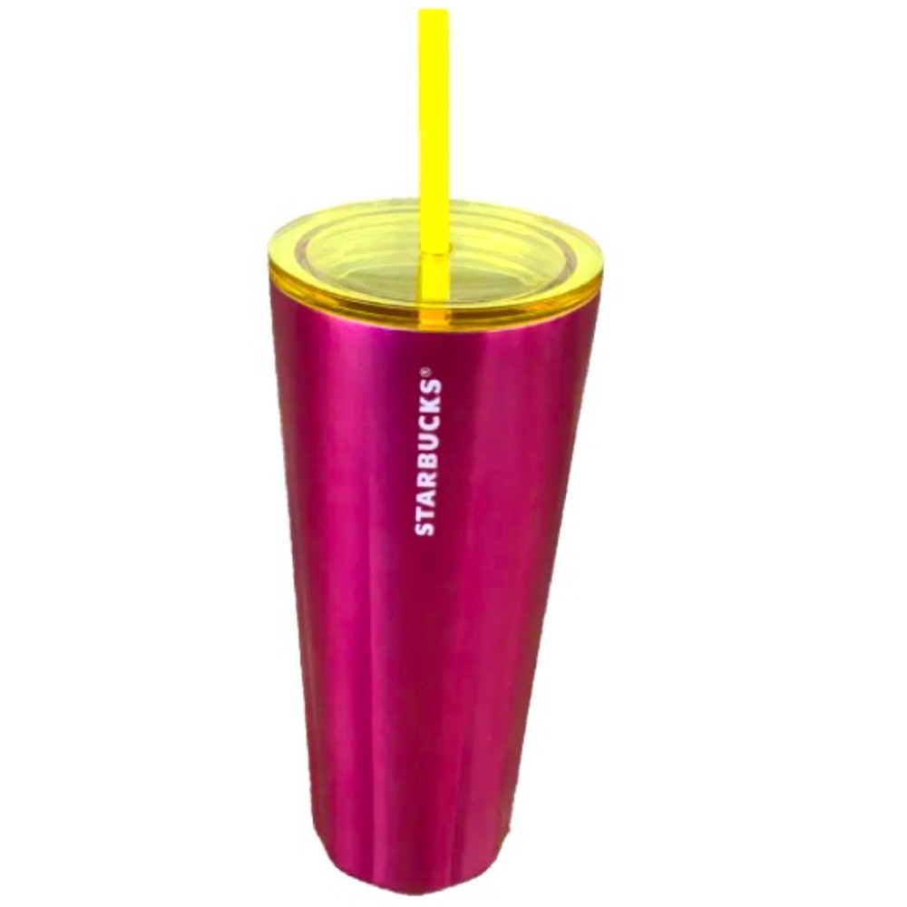 Magenta Chroma Starbucks cup